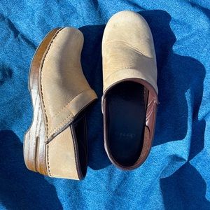 Beige Dansko Clogs